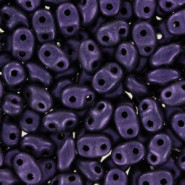 Matubo MiniDuo Beads 4x2.5mm Metallic suede - purple